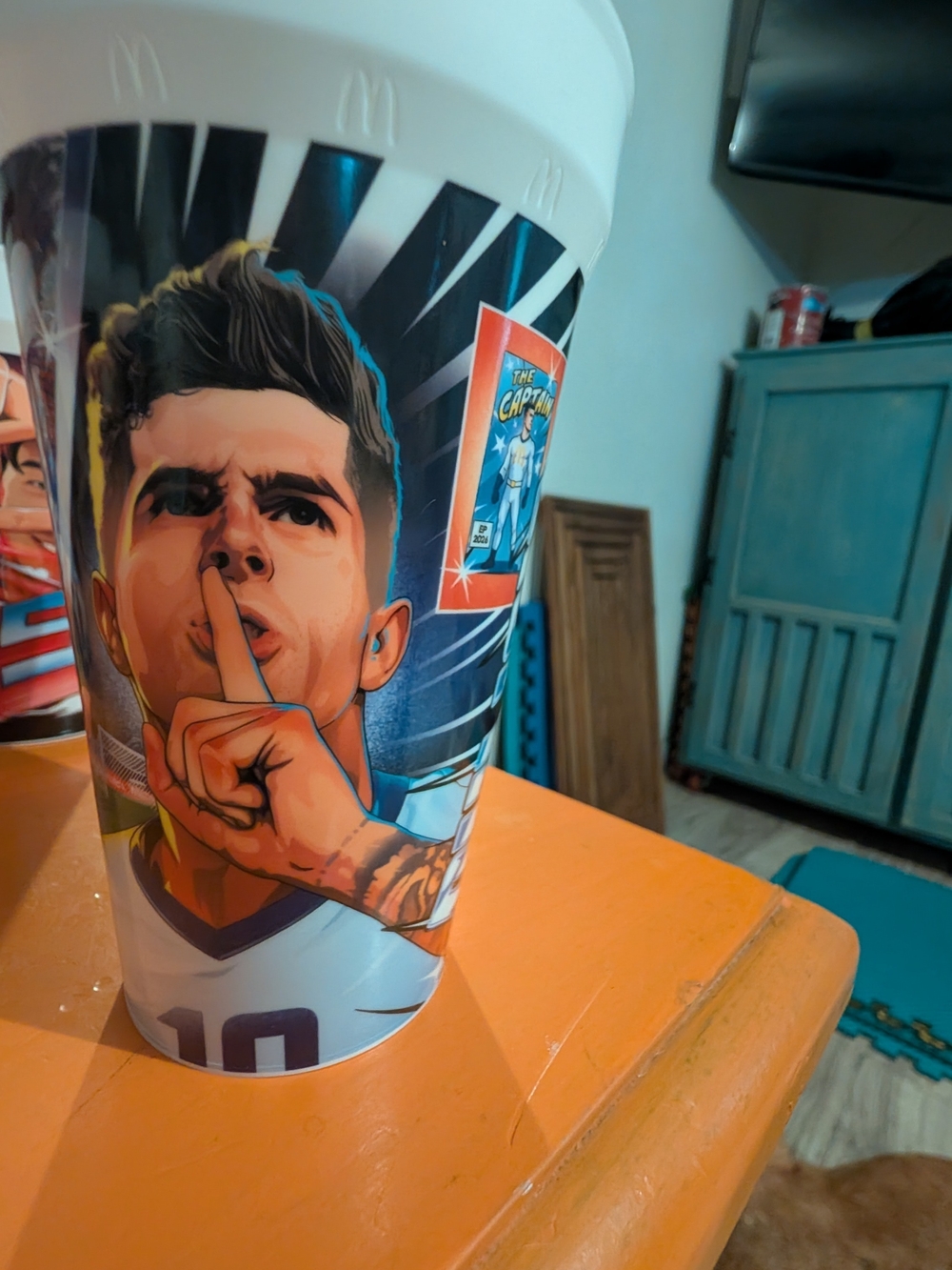 Premier Soccer Player Printed Reusable Cup - Multicolor - Picture 9 of 9